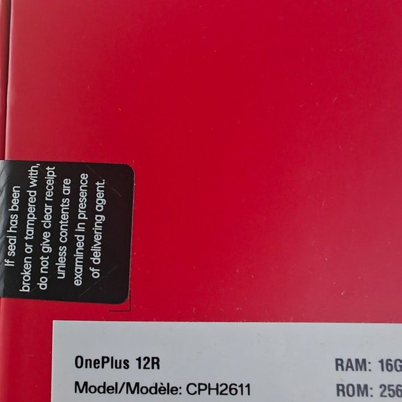 OnePlus 12r 16gb ram 256 rom new - Picture 3 of 4